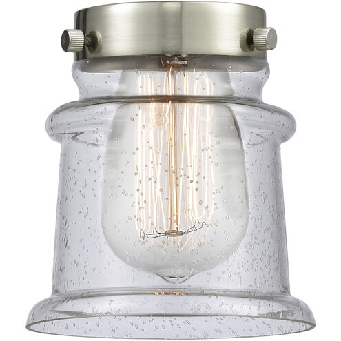 Franklin Restoration Canton LED 6 inch Polished Chrome Mini Pendant Ceiling Light in Seedy, Franklin Restoration