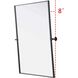 Amoura 40 X 30 inch Black Mirror