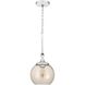 Rochelle 1 Light 8.5 inch Chrome Pendant Ceiling Light