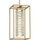 Dazzle LED 8 inch Soft Gold Mini Pendant Ceiling Light