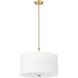 Linden Pendant Ceiling Light in Modern Gold