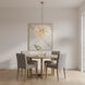 Audrey Pendant Ceiling Light in Brushed Gold