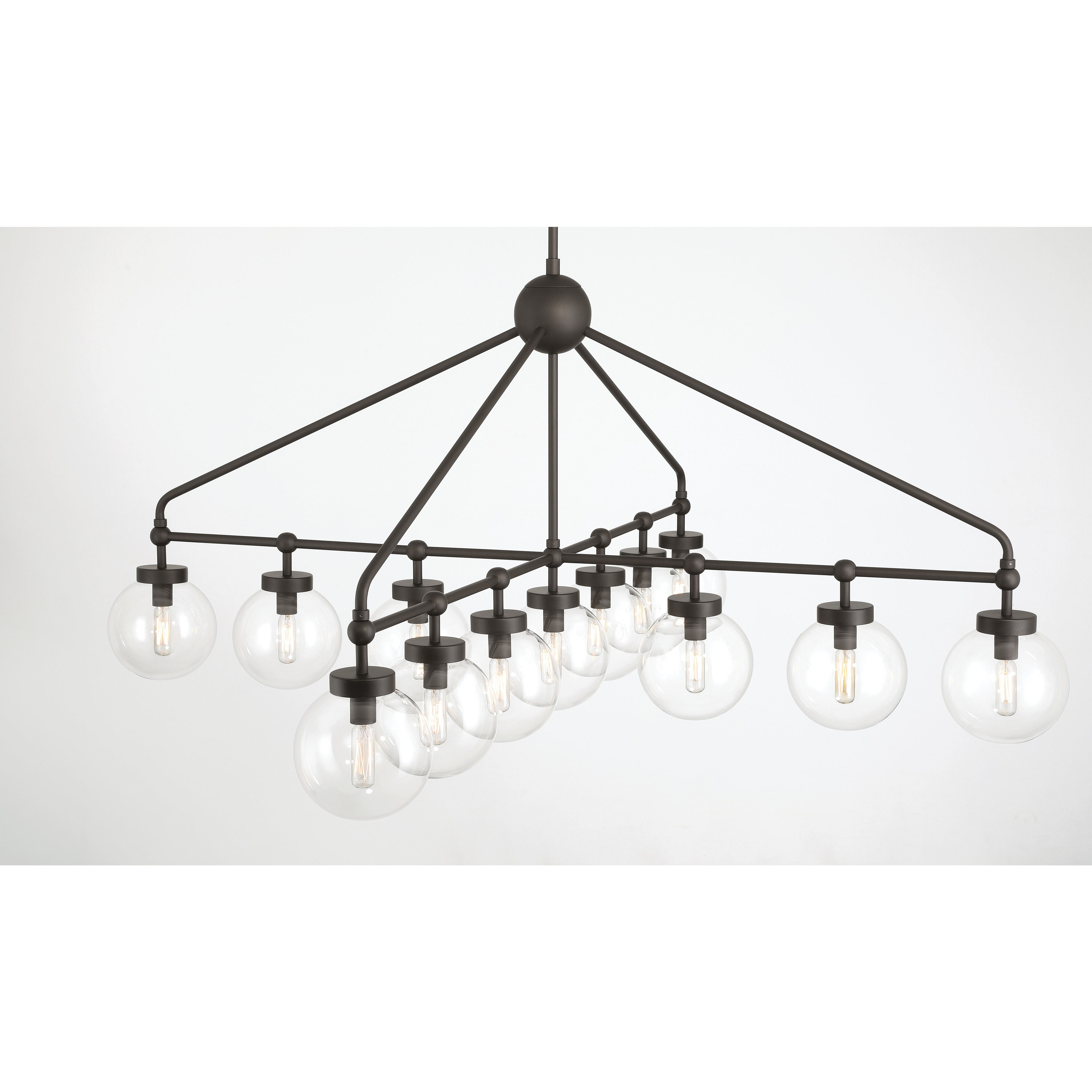 Stella 13 Light 52 inch Dark Bronze Chandelier Ceiling Light