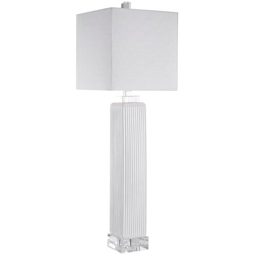 Bennett 33 inch 150 watt White Buffet Lamp Portable Light