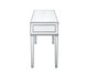 Reflexion 42 inch Antique Hand Painted Silver Desk 