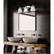 Luelle 3 Light 25 inch Brushed Nickel Vanity Light Wall Light