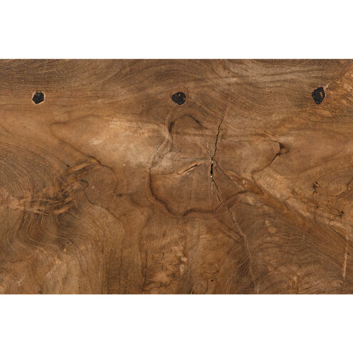 Vert 47.5 X 31.5 inch Clear Coat Flat Coffee Table