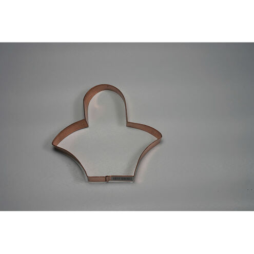 Easter Basket Copper Cookie Cutter