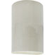 Ambiance 1 Light 5.75 inch White Crackle Wall Sconce Wall Light in Incandescent, Small