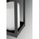 Patewood 1 Light 5.5 inch Matte Black Outdoor Hanging Lantern, Design Series