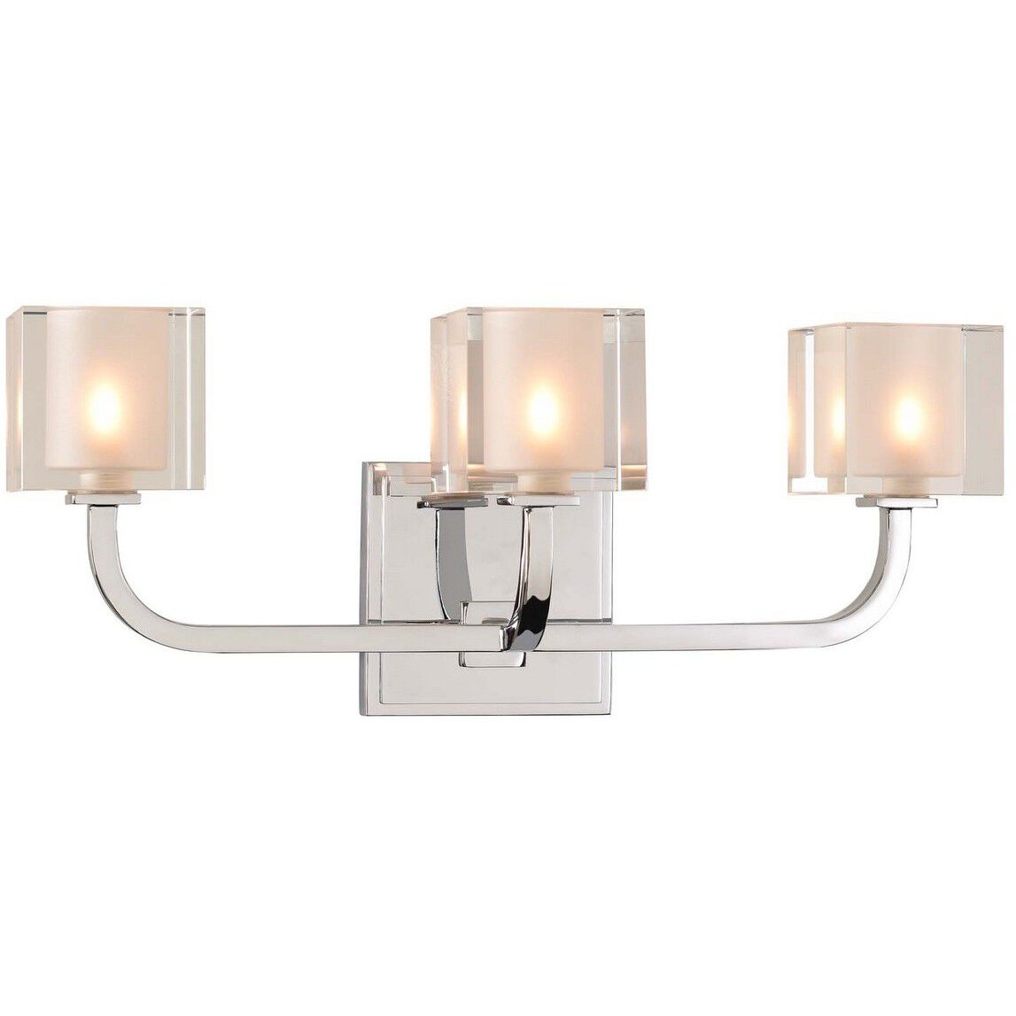 Arcata LED 17 inch Chrome Bath Vanity Light Wall Light