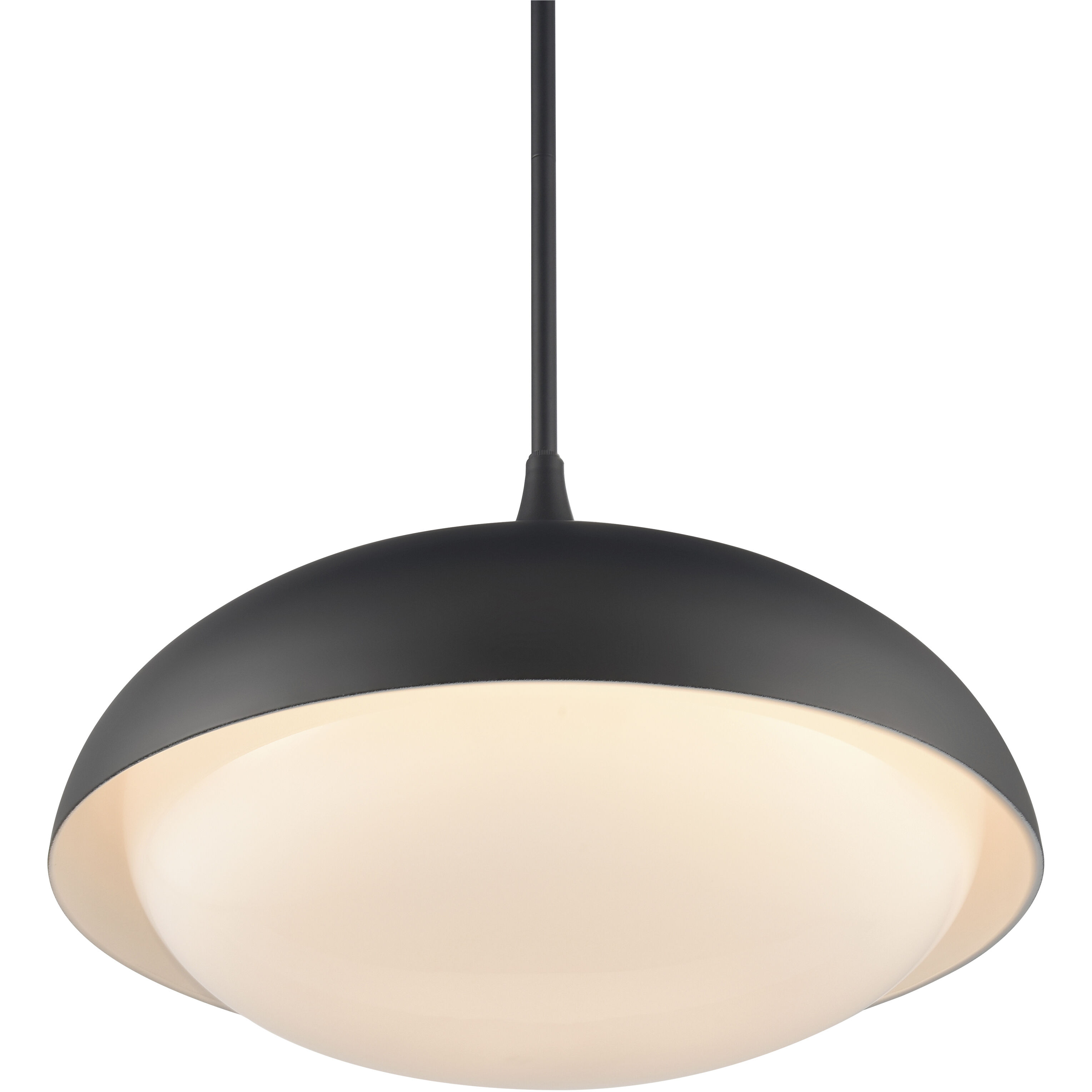 Alice 1 Light 16 inch Matte Black Pendant Ceiling Light