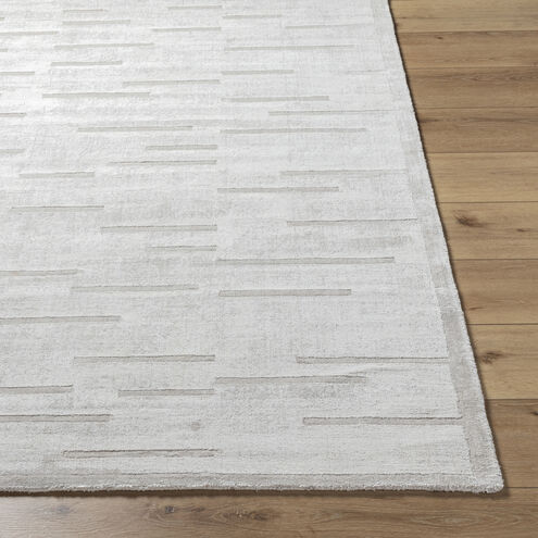 Pier 168 X 120 inch Light Silver / Slate / Silver Handmade Rug in 10 x 14