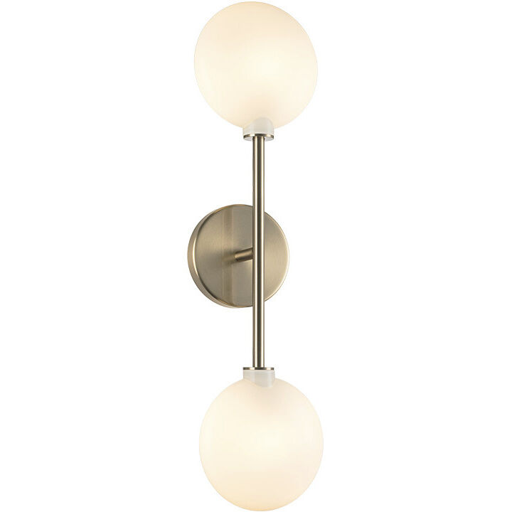 Peony 2 Light 5.88 inch Champagne Gold Wall Sconce Wall Light