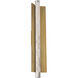 Rapper LED 2.5 inch Aged Brass ADA Wall Sconce Wall Light
