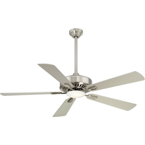Contractor Plus 52 inch Brushed Nickel with Silver Blades Ceiling Fan
