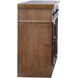 Henley 60 inch Black-Natural Wood Credenza