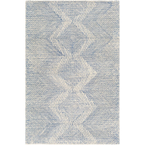 Maroc 90 X 60 inch Denim/Cream Rugs