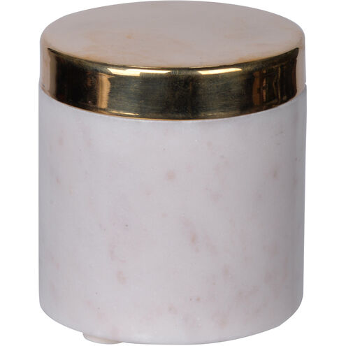 Banswara White and Gold Table DTcor