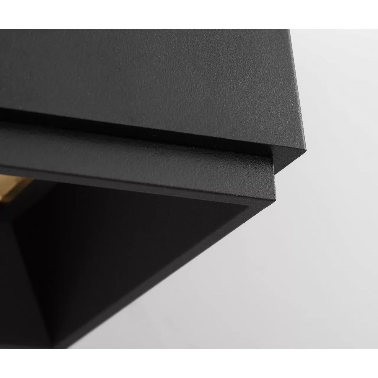 Huntwick LED Textured Black Outdoor Wall Lantern