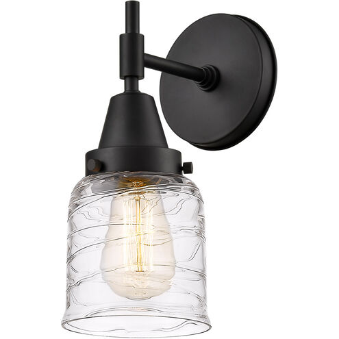 Caden 1 Light 5 inch Matte Black Sconce Wall Light