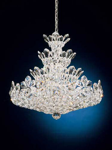 Trilliane 24 Light Silver Chandelier Ceiling Light in Radiance