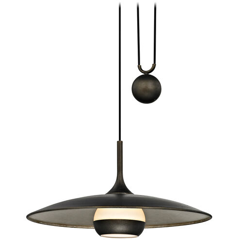 Alchemy LED 24 inch Vintage Bronze Pendant Ceiling Light