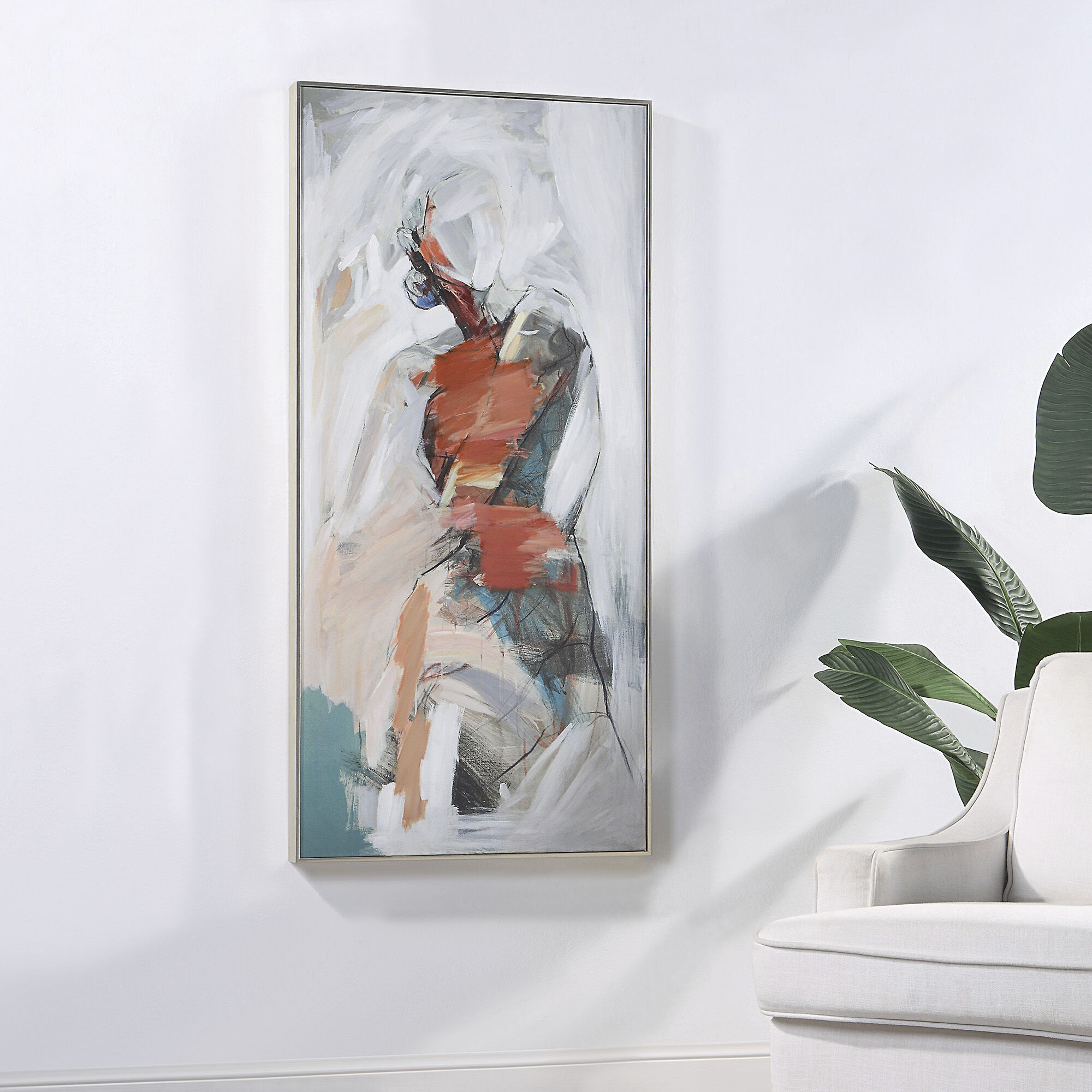 Alya Texture Canvas Art