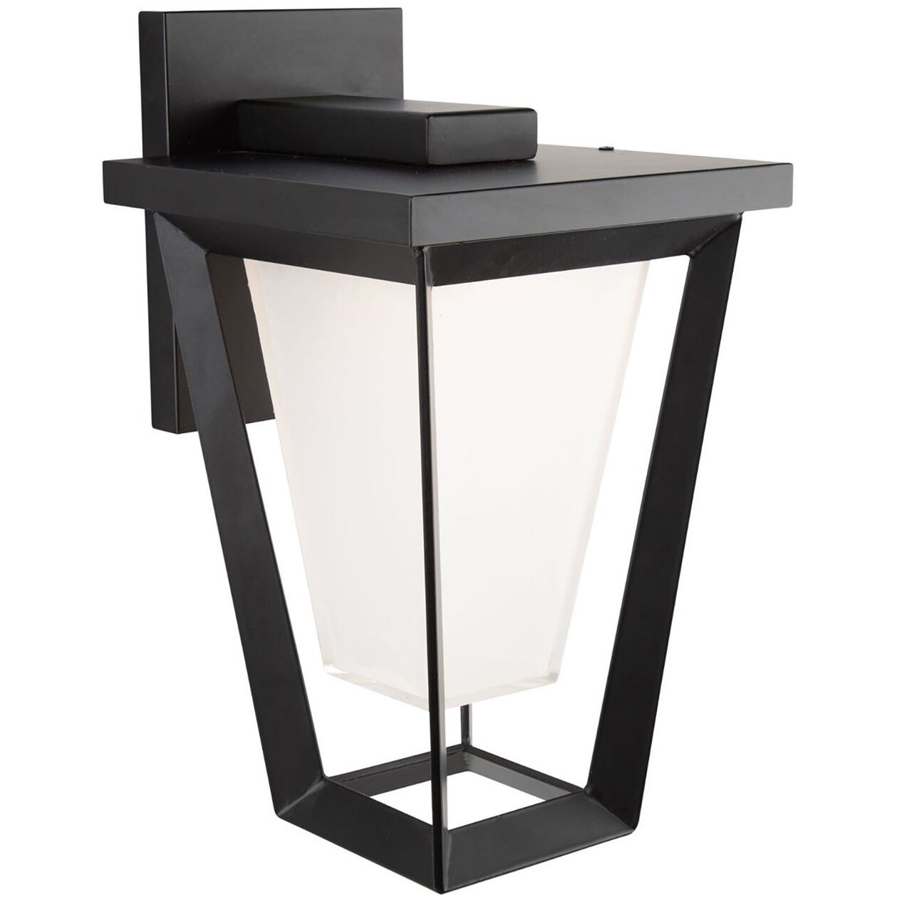 Waterbury LED 11 inch Black Outdoor Wall Light, Coach Light