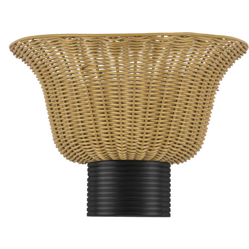 Alora Mood Rancho 1 Light 13.88 inch Matte Black Bath Vanity Light Wall Light
