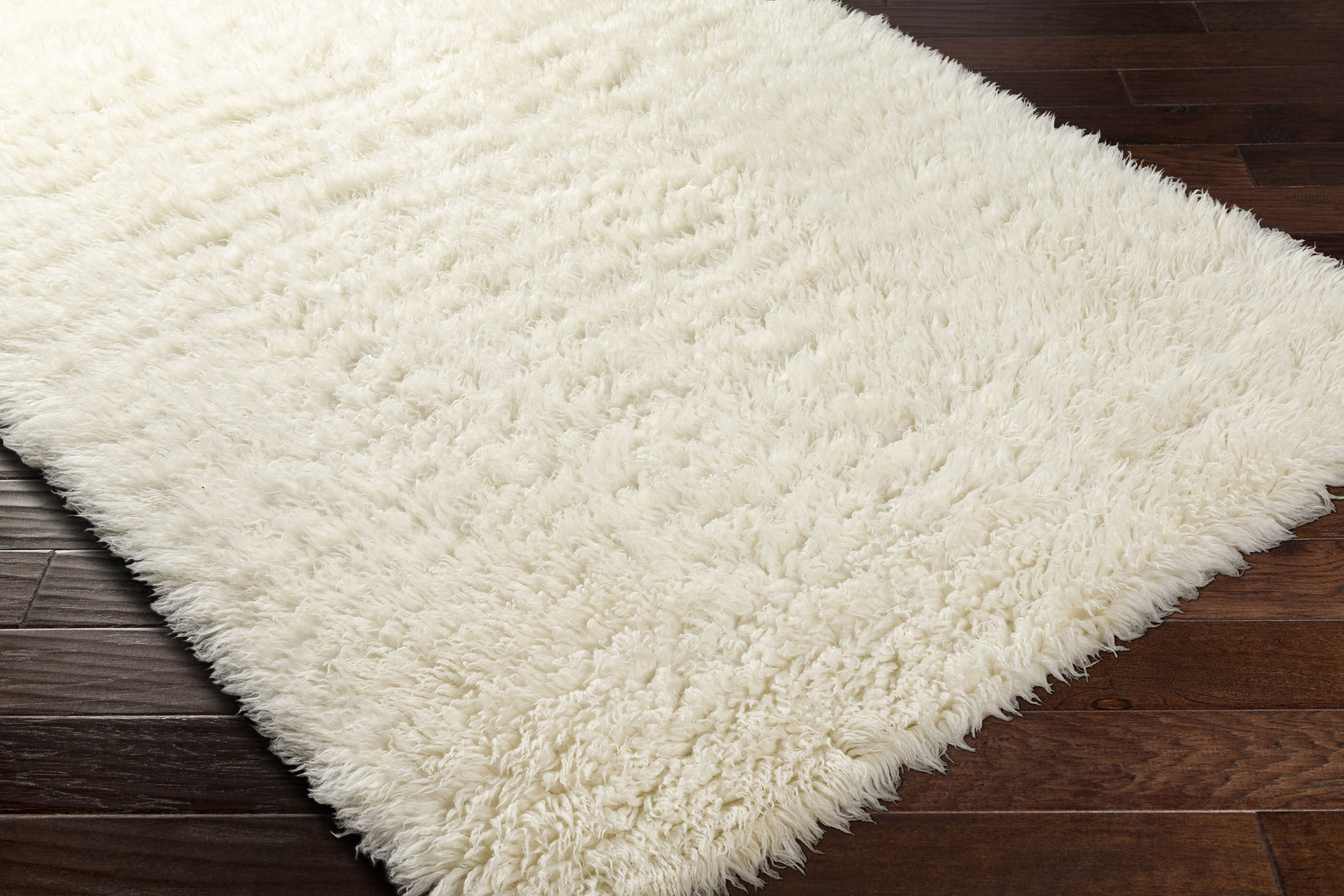 Alpaca 120 X 96 inch Cream Rug, Rectangle
