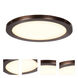 Disc LED 7.5 inch White Flush Mount Ceiling Light