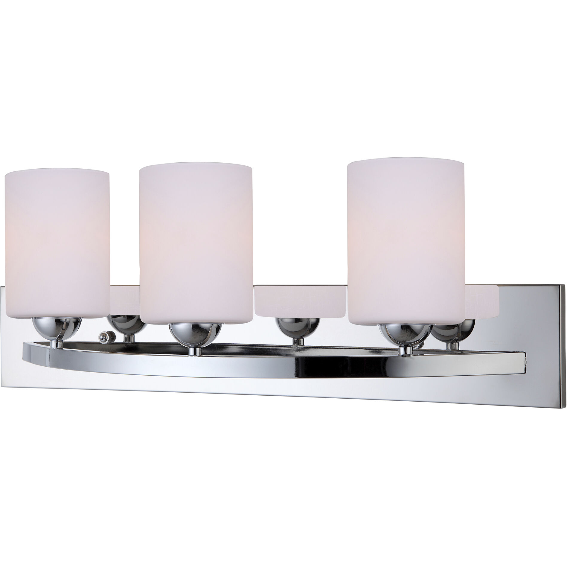 Madison 3 Light 24 inch Chrome Vanity Light Wall Light