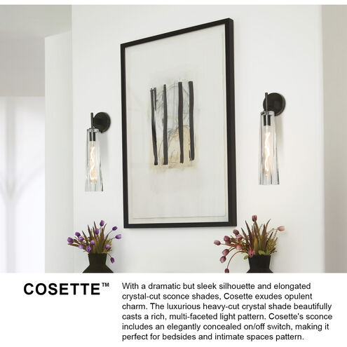 Cosette LED 5 inch Black Oxide Indoor Wall Sconce Wall Light