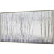 Anouska Grey/Off-White Canvas Art