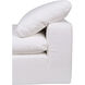 Clay White Slipper Chair