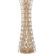 Canada 43 inch 0.30 watt Gold Floor Lamp Portable Light