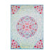 Hilario 36 X 24 inch Aqua Indoor Area Rug, Rectangle