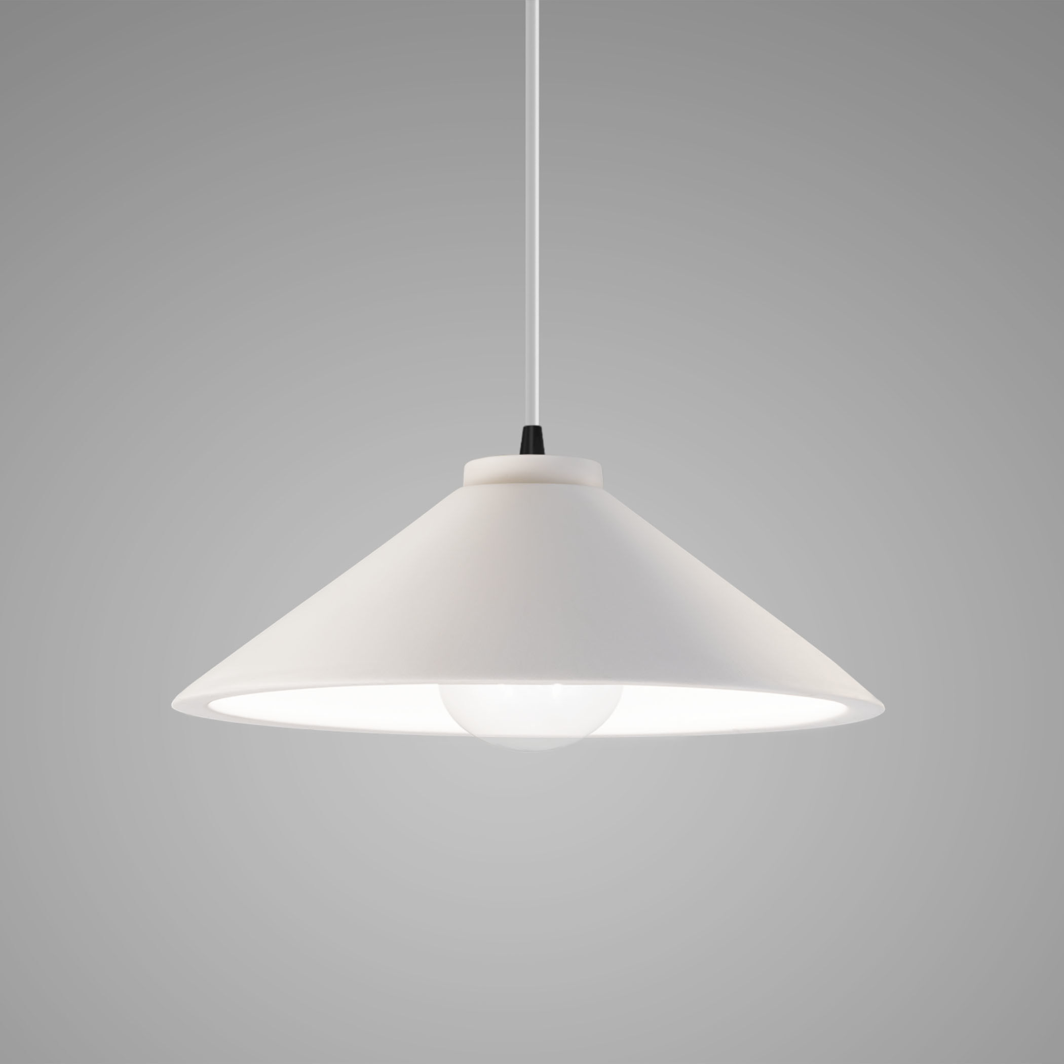 Radiance Collection 1 Light 11.75 inch Bisque with Matte Black Pendant Ceiling Light