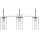 Oakland 3 Light 23 inch Chrome Vanity Light Wall Light