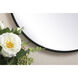 Eternity 21 X 21 inch Black Wall Mirror