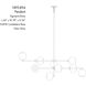 Millikan 9 Light 39 inch Signature Brass Pendant Ceiling Light