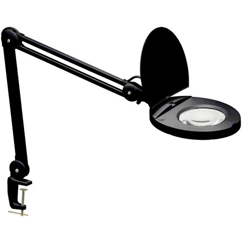 Modern 47 inch 8.00 watt Black Task Table Lamp Portable Light, Task