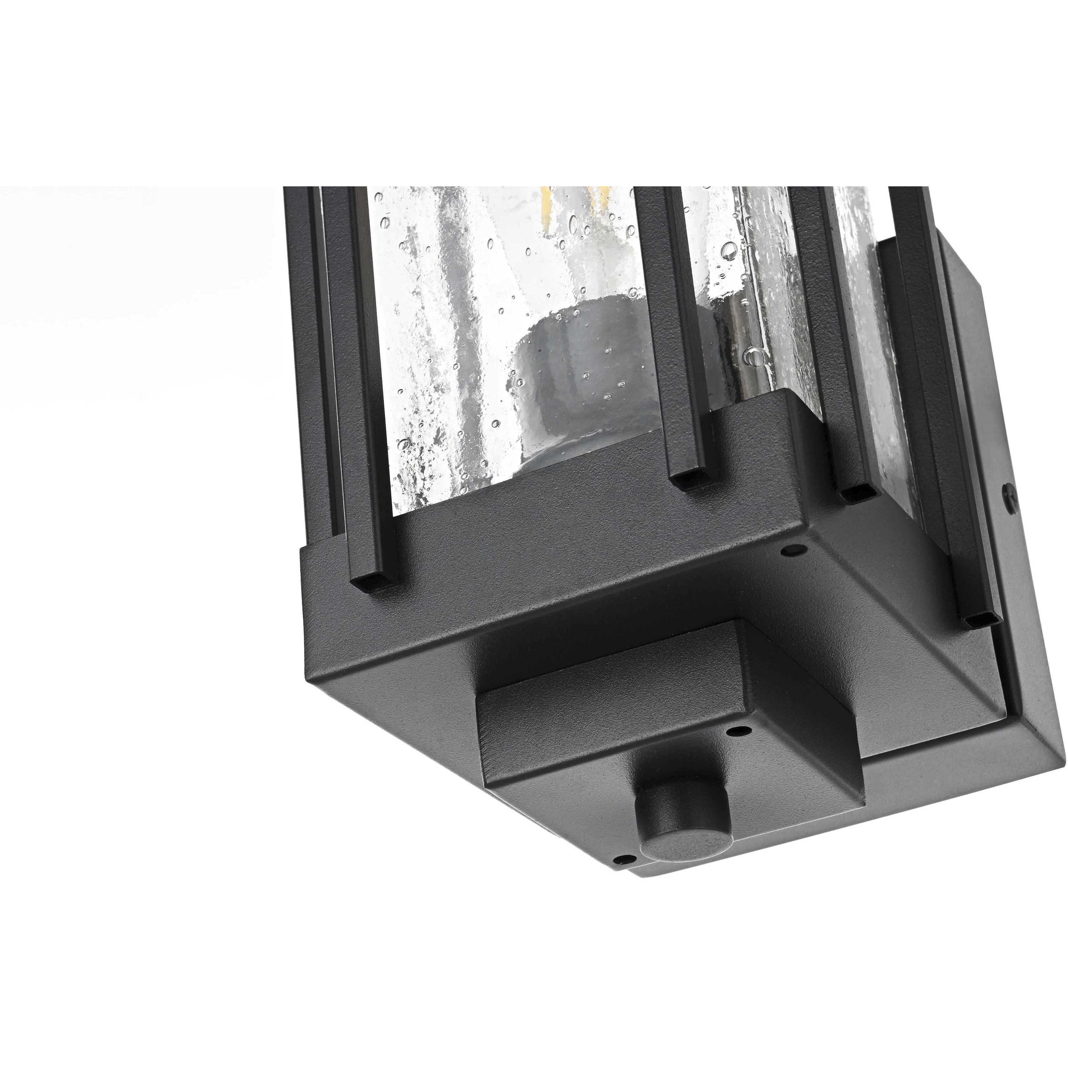 Melvale 1 Light 13 inch Black Outdoor Wall Sconce