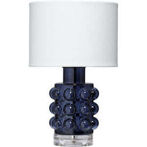 Seltzer 11.25 inch 25.00 watt Blue Table Lamp Portable Light