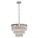 Canada 6 Light 15.75 inch Chrome Chandelier Ceiling Light