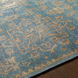 Smyrna 108 X 72 inch Light Blue Rug in 6 X 9, Rectangle