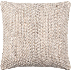 Cairn 22 X 22 inch Dusty Pink/Beige Accent Pillow