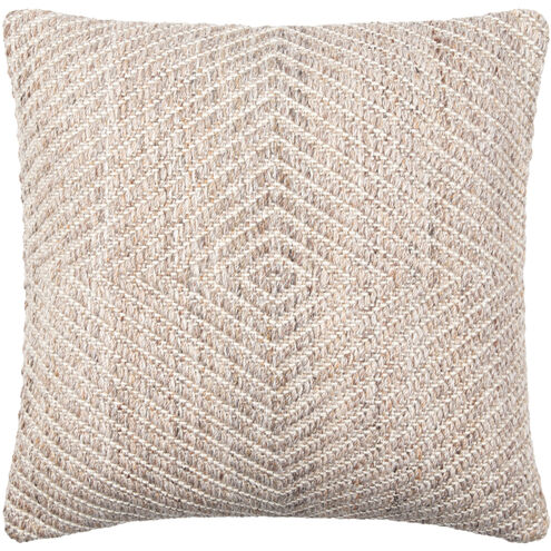 Cairn 18 X 18 inch Dusty Pink/Beige Accent Pillow