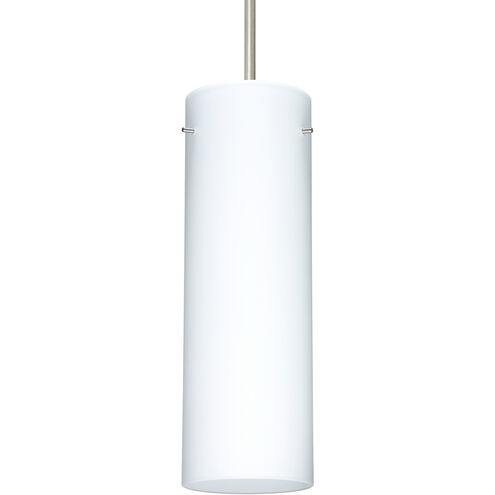Stilo 9 LED Satin Nickel Cord Pendant Ceiling Light